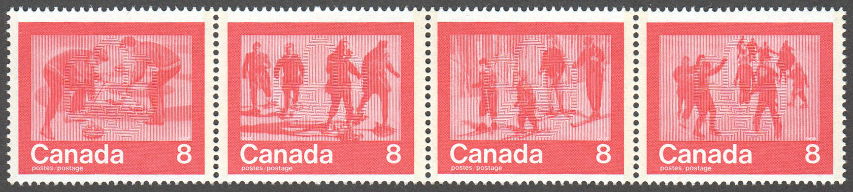 Canada Scott 647a MNH Strip (A10-8) - Click Image to Close